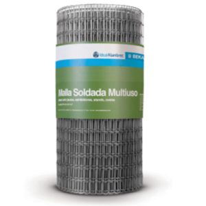 MALLA SOLDADA GALVANIZADA 25X13X76CM IDEAL