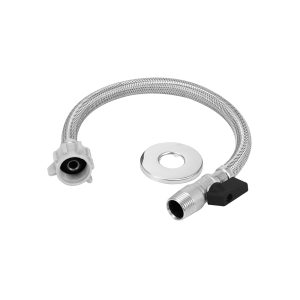 LLAVE ANGULAR ESFERICA PARA INODORO 16" 7491 EDESA-G