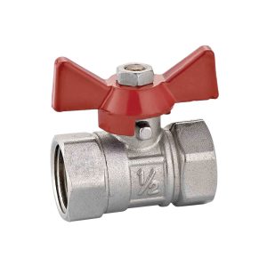 LLAVE ESFERICA 1/2" MANIJA MARIPOSA PAS TOTAL  79373 EDESA-G