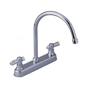 MEZCLADORA PARA COCINA EMPOTRADA. 8" E417.05/27L CR. F.V-G