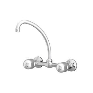 MEZCLADORA PARA COCINA PARED 8"ECONOVO 800630 EDESA-G