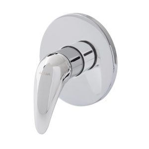 MEZCLADORA PARA DUCHA MONOMANDO SHELBY PLACA REDONDA EDESA-G