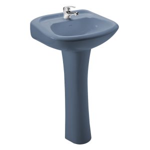 LAVAMANOS CHELSEA AZUL GALAXIE CON PEDESTAL 17 EDESA-S