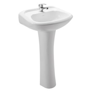 LAVAMANOS CHELSEA BLANCO 130 CON PEDESTAL EDESA-S
