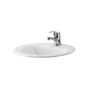 LAVAMANOS BOCARATON BLANCO 42 4" EDESA-S
