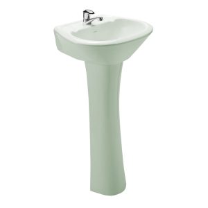 LAVAMANOS SHELBY VERDE MIST 54 CON PEDESTAL EDESA-S