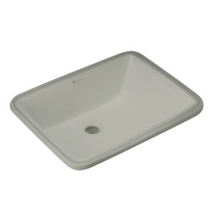 LAVABO ALBA RECTAN BAJO BLANCO E334-BL F.V-S