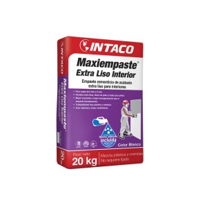 MAXIEMPASTE INTERIOR 20KG INTACO MORTEROS