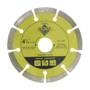 DISCO DIAMANTE 4-1/2" PT-1043 SEGMENTA HUNTER-HERR