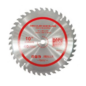 HOJA DE SIERRA CIRCULAR 10" X 40DT RS54401 ROSH