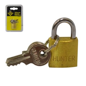 CANDADO PLANO DOR.20MM CE-1027 HUNTER-HERR