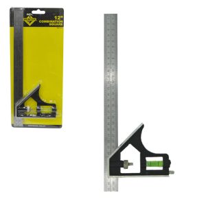 ESCUADRA AC.INOXIDABLE 12" HM-1273 HUNTER-HERR