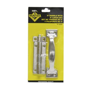 JUEGO TIRADOR 5" Y PICAPORTE 4" F-1476 HUNTER-HERR