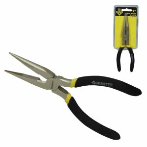 PINZA PUNTA LARGA 7" HM-1005 M/AD HUNTER-HERR