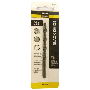 BROCA HSS 7/32" 119958 NEGRA MASTER MECHANIC