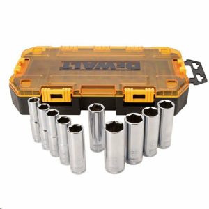 JUEGO DADOS 10PCS 1/2" DWMT73815 DEWALT-IMP