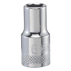 DADO Ta 1/4" DR 6mm DEWALT-IMP