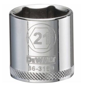 DADO Ta 3/8" DR 21mm DEWALT-IMP