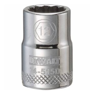 DADO Ta 3/8" DR 12mm DEWALT-IMP