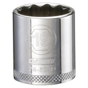 ADO  3/8" DR 19mm DEWALT-IMP