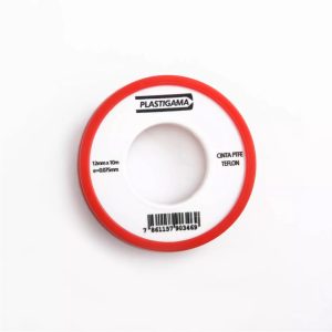 CINTA TEFLON 12MMX10M CON CARRETE PLASTIGAMA-VARIOS