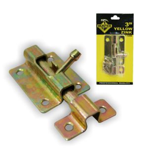 PICAPORTE CUADRADO 2.5" F-1258 DORADO HUNTER-FERR