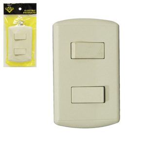 INTERRUPTOR DOBLE EL-1513 HUNTER-ELEC