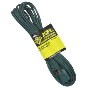 EXTENSION ELECT. 25P EL-1009-V VERDE HUNTER-ELEC