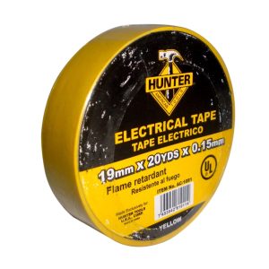 CINTA AISLANTE 20YD. AC-1081 AMARILLA HUNTER-ELEC