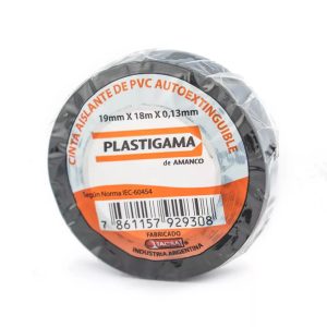 CINTA AISLANTE 19MMX9MX0.13MM PLASTIGAMA-VARIOS