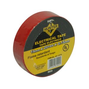 CINTA AISLANTE 20 YD. AC-1079 ROJA HUNTER-ELEC