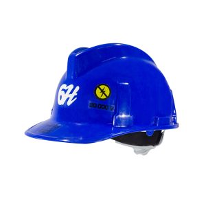 CASCO DE SEGURIDAD 6H CL.E DIELEC.RACH.AZU HALLEY