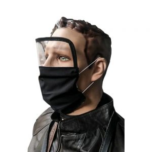 MASCARILLA ANTIFLUIDO CON VISOR LAVABLE NACIONAL