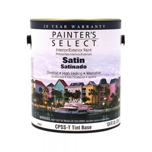 BASE T SATIN INTERIOR / EXTERIOR PAINTER SELECT