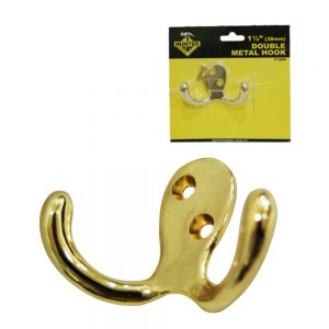 GANCHO PARA COLGAR DOBLE DORADO F-1254 HUNTER-FERR