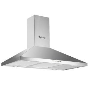 EXTRACTOR DE OLOR 90CM ACERO INOXIDABLE TIPO CAMPANA CM HOME PRODUCT EXTR