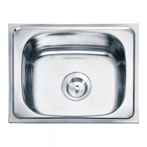 FREGADERO 1 POZO 50X40 WS5040 SOBREPONER CM SINKS